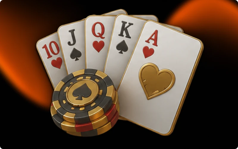 Join competitive Poker tables and show your skills in the Live Games at Bagh Casino.
