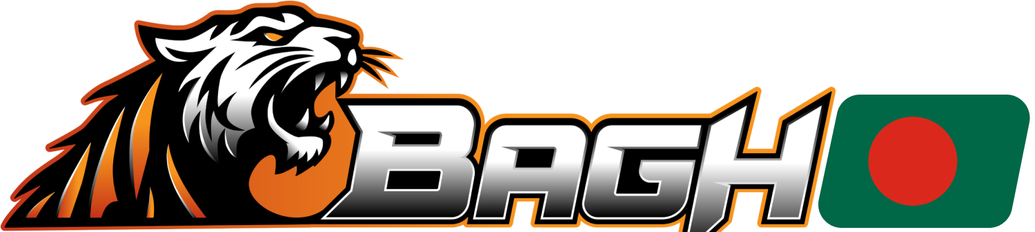 Official Bagh brand logo for the premier gaming and betting destination in Bangladesh.