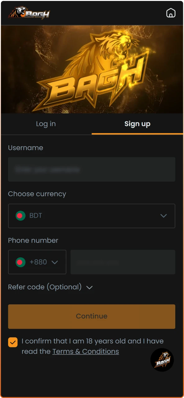 Create your account on the official platform to start the Use Bagh Bonuses process today.