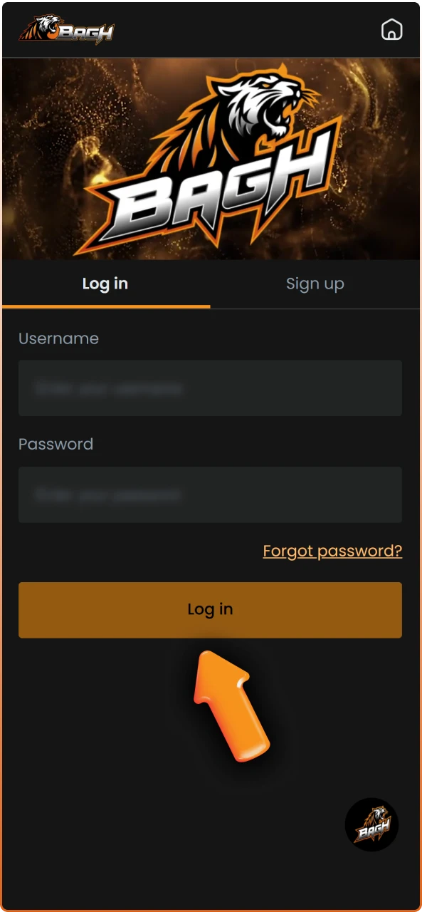 Log in to your account to start your journey and Play Slot Games on Bagh.